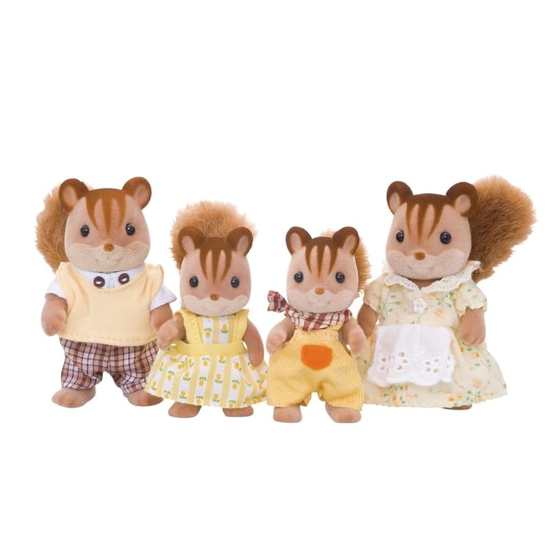 Sylvanian Families - 04172 - Familia Ardilla de la Nuez (EPI)