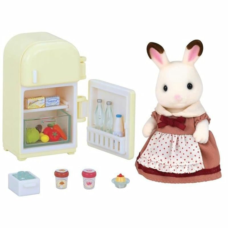 Sylvanian Families - 05014 - Set de nevera Teri Conejo Chocolate (EPI)
