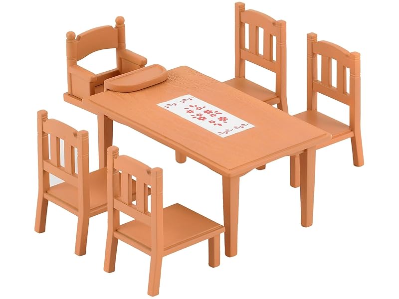 Sylvanian Families - 04506 - Set de mesa de comedor con sillas (EPI)
