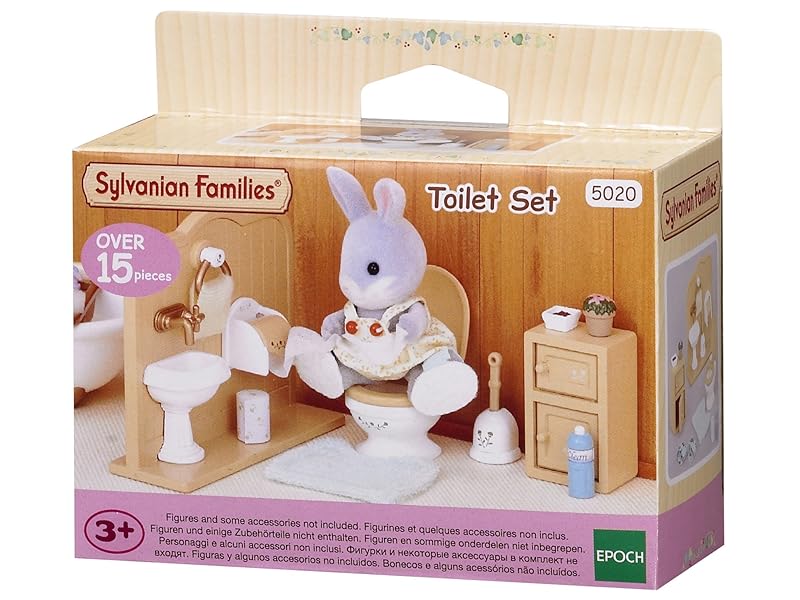 Sylvanian Families - 05020 - Set de baño (EPI), Plástico