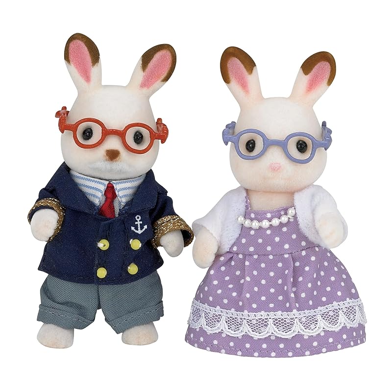Sylvanian Families - 05190 - Abuelos Conejo Chocolate (EPI)