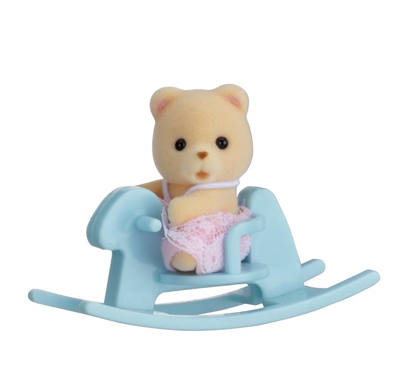 Sylvanian Families - 05199 - Bebé Para Llevar ( Oso en Caballo Balan(EPI)