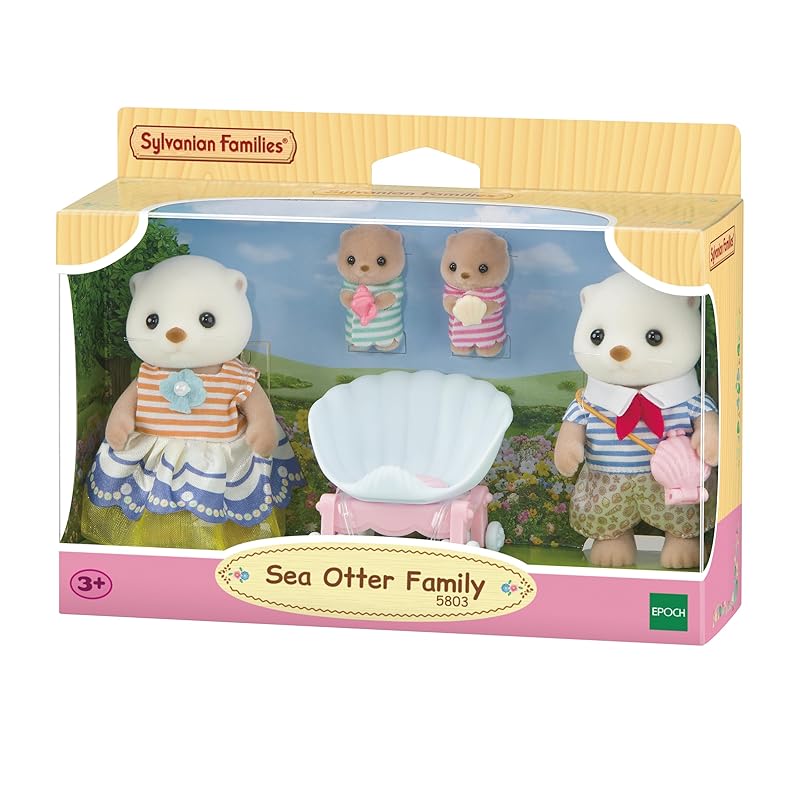 Sylvanian Families - 5803 Familia Nutria Marina