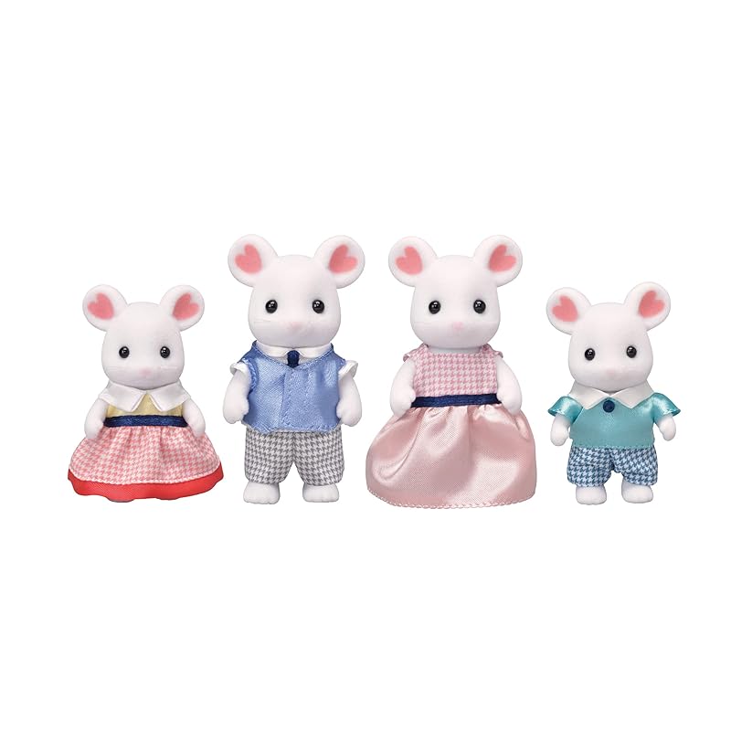 Sylvanian Families - 05308 - Familia Ratón Marshmallow (EPI)