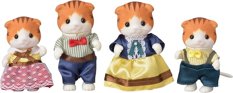 Sylvanian Families - 05290 - Familia Gato Maple (EPI)