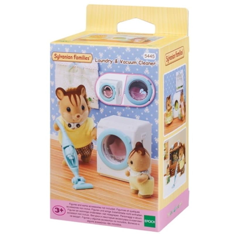 Sylvanian Families - 05445 - Set de lavadora y aspiradora (EPI)
