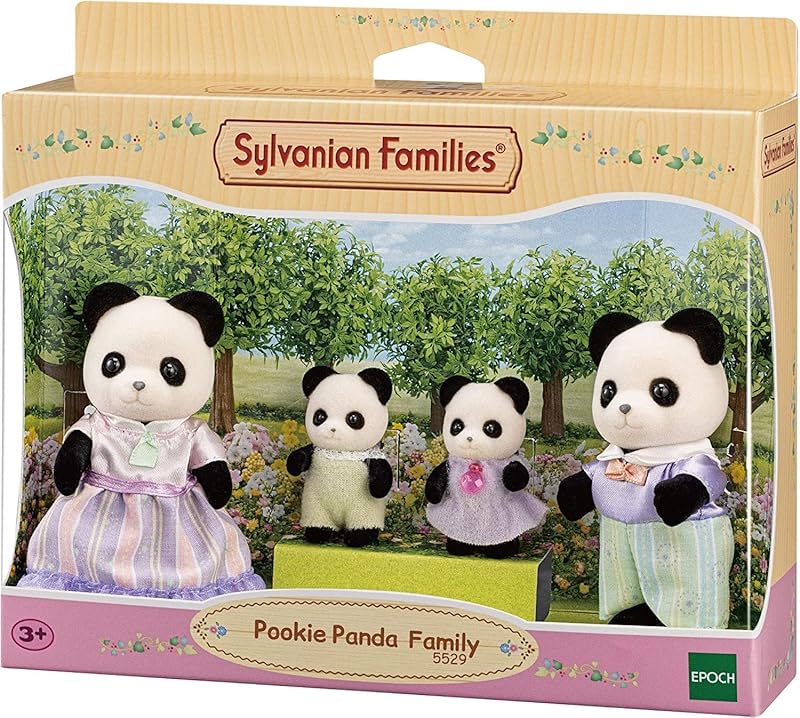 Sylvanian Families 5529 Familia Panda Pookie