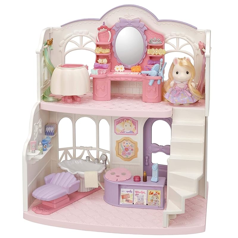 SYLVANIAN Families 5643 Salón de Belleza de los Pony - Casa de muñecas