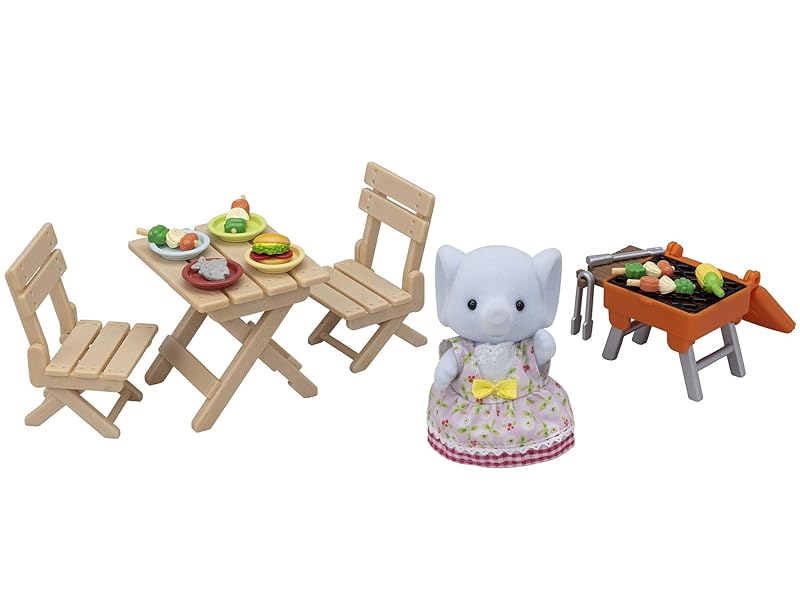 Sylvanian Families 5640 Set barbacoa de Miriam Elefante - Casa de muñecas