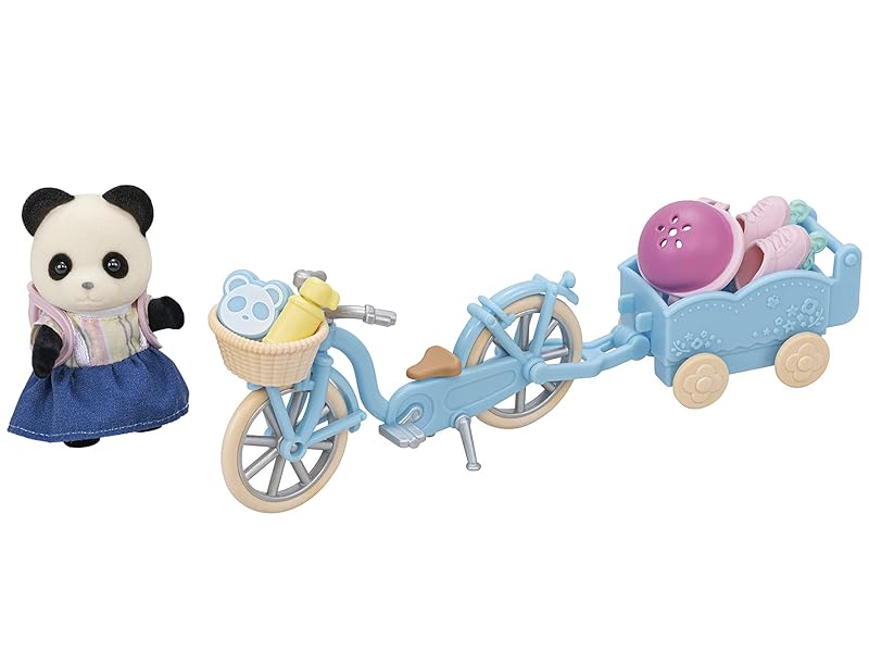 Sylvanian Families 5652 Set de bicicleta y patines - Rosalina Panda Pookie -
