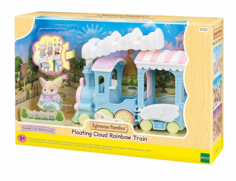 Sylvanian Families 5702 Tren Arcoíris de las Nubes - Casa de muñecas
