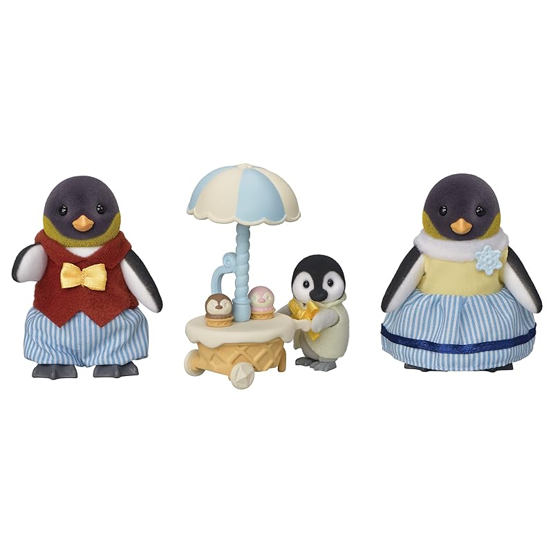 Sylvanian Families 5694 Familia Pingüino - Casa de muñecas