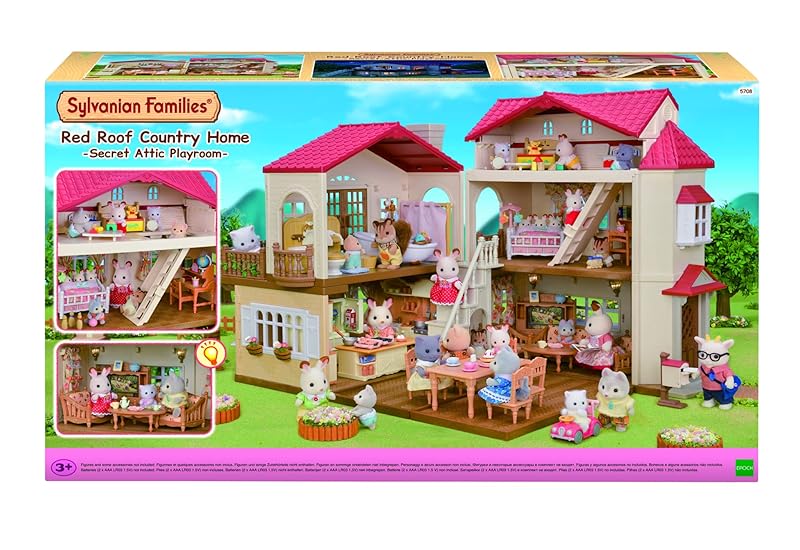 Maison éclairée et modulable - SYLVANIAN FAMILIES - 5708