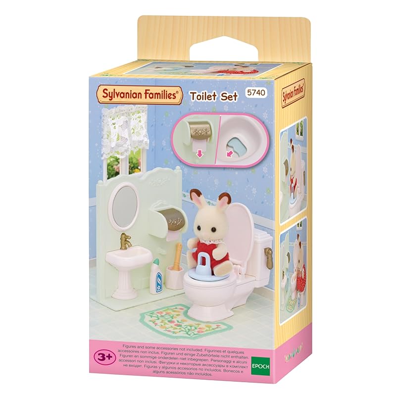 Sylvanian Families - 5740 Set de baño - Casa de muñecas